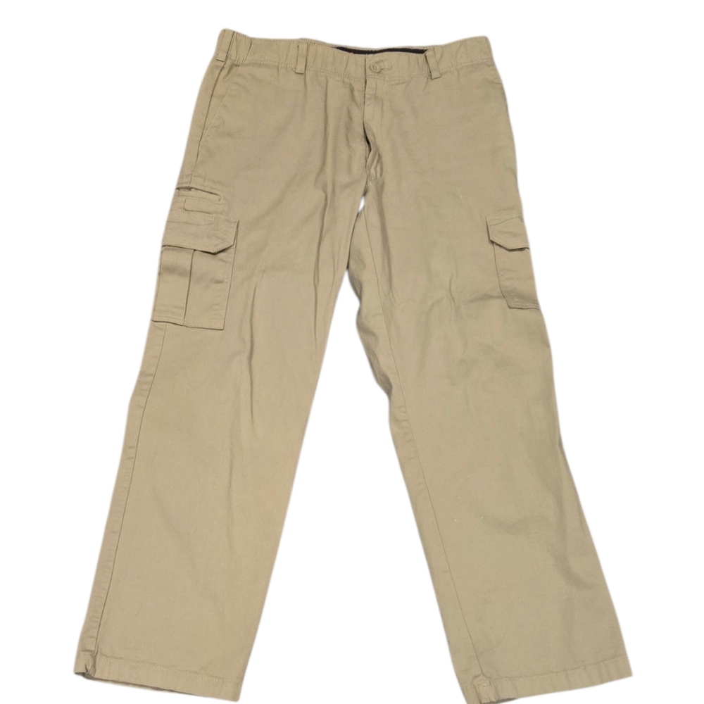 Dickies Regular Straight Cargo Pants Men's 36x31 Tan Beige Pockets Pre Loved